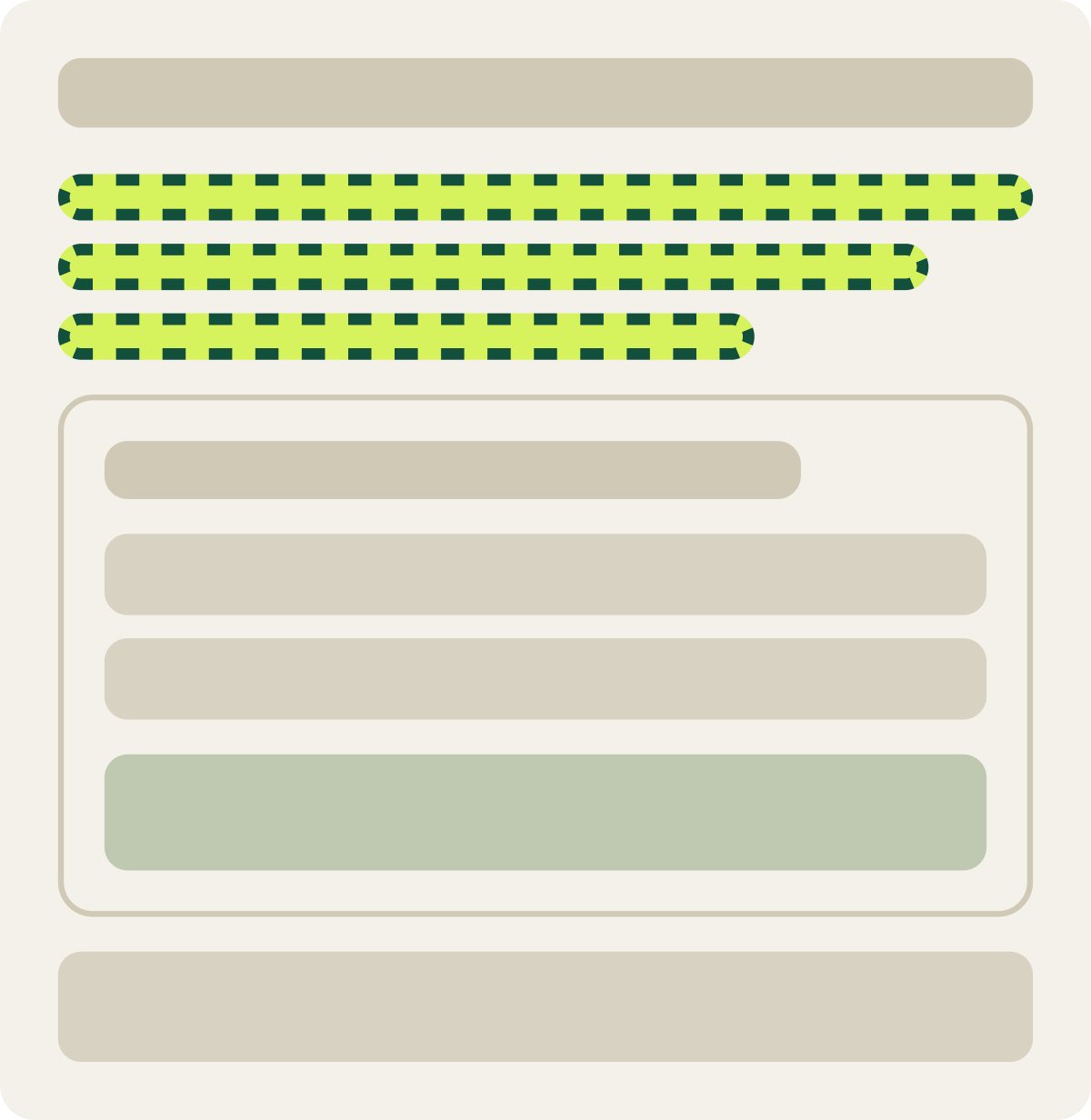 Var A: Copy moved above form wireframe