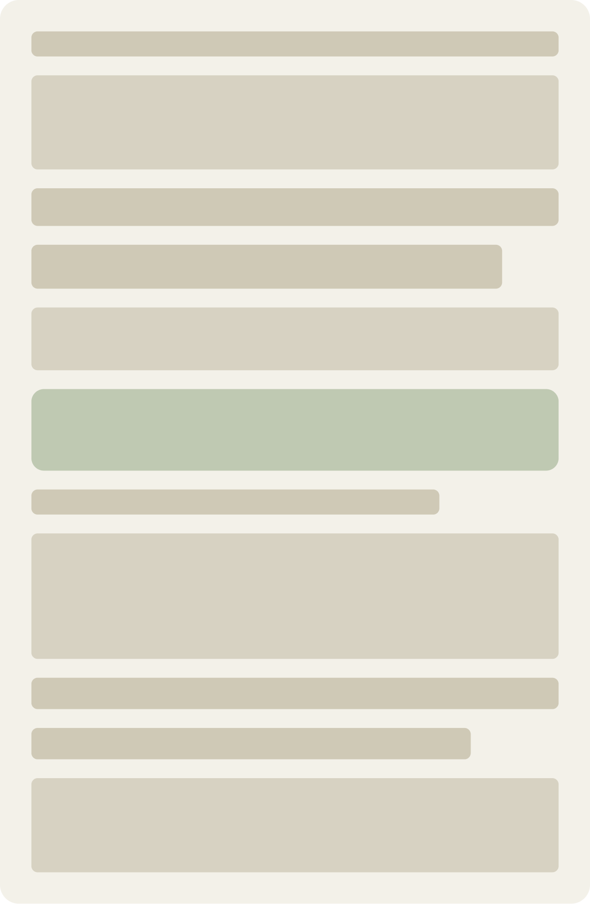 Control wireframe
