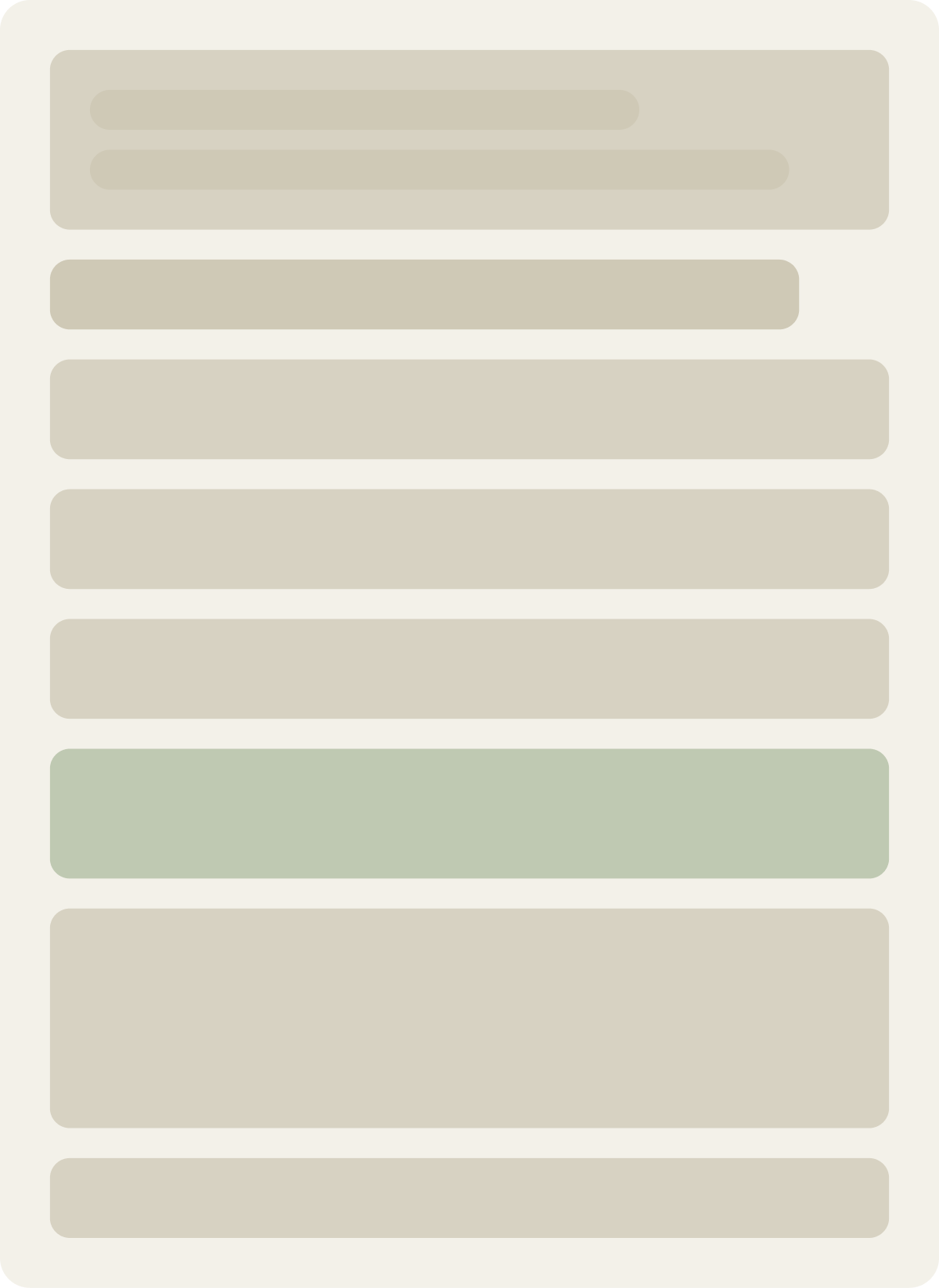 Control wireframe