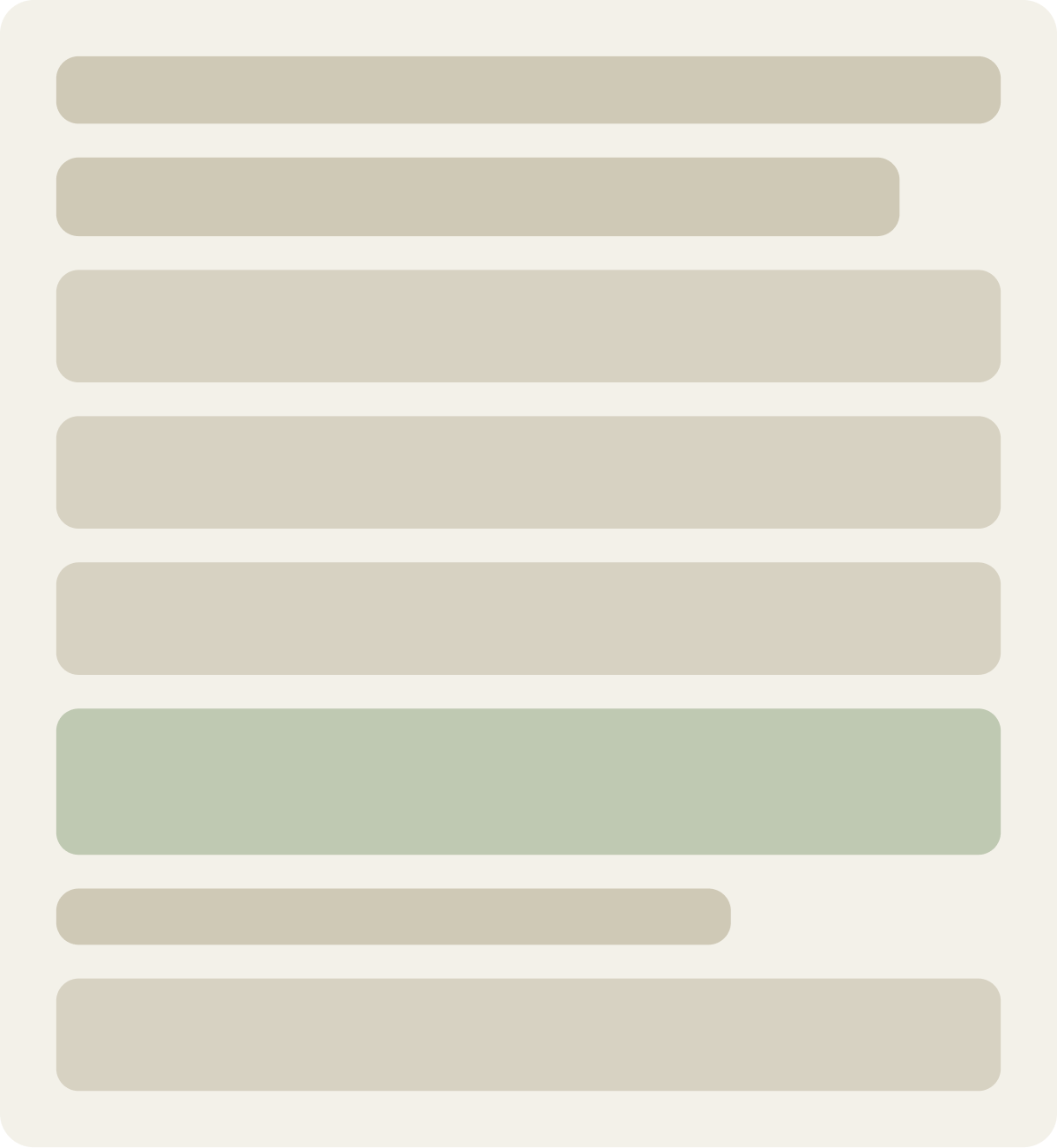 Control wireframe