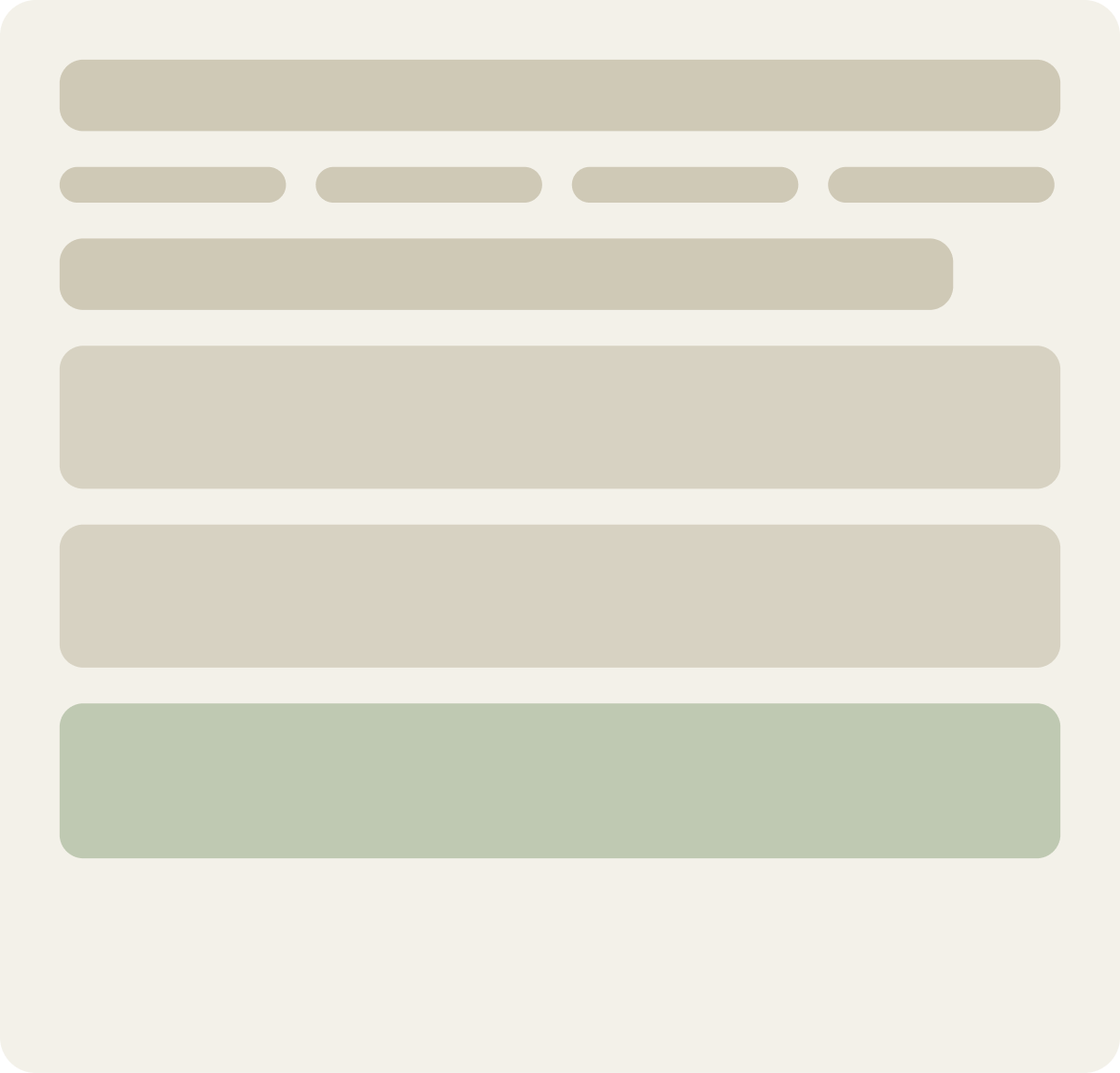 Control wireframe