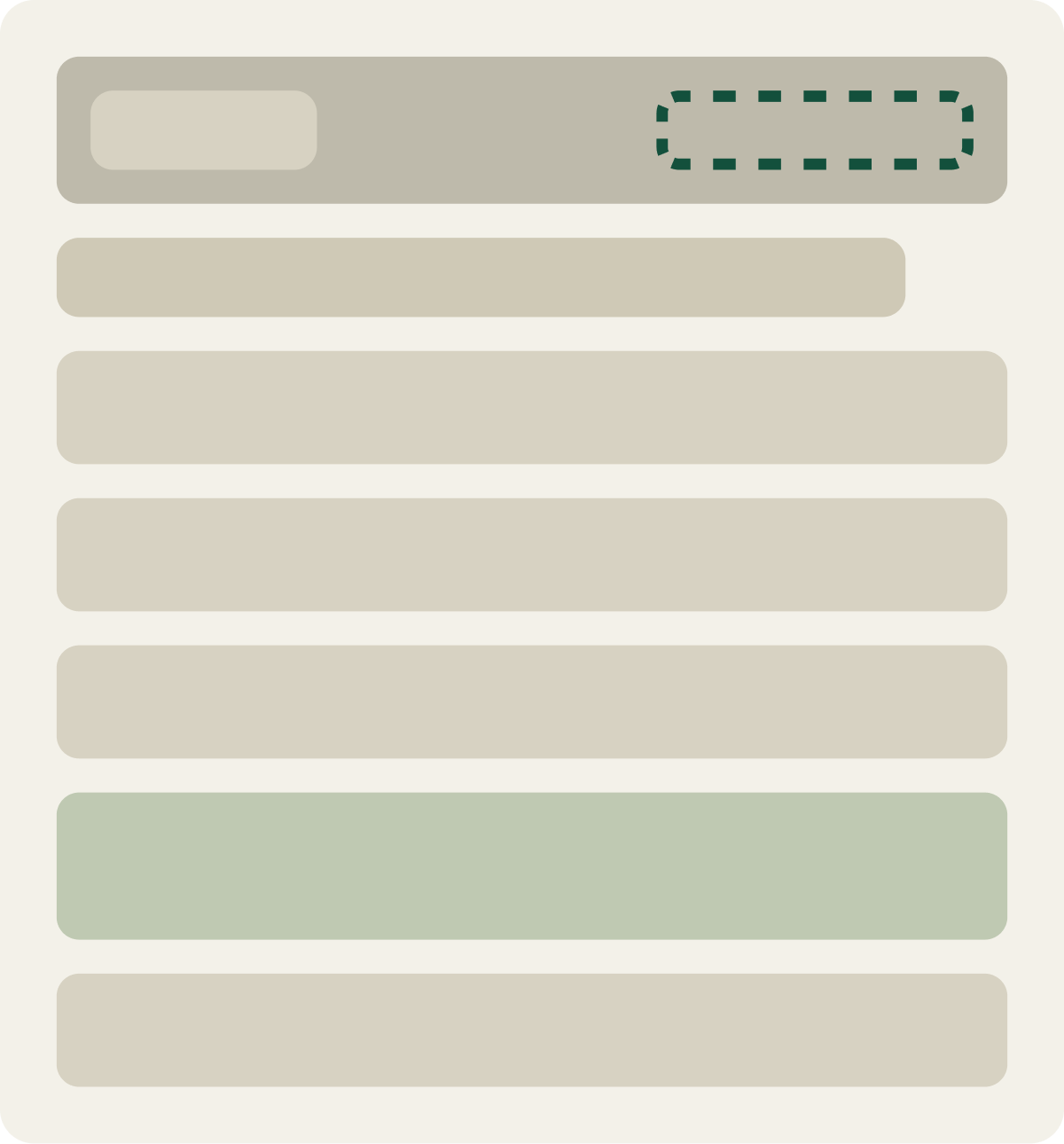 Var A: No phone number wireframe