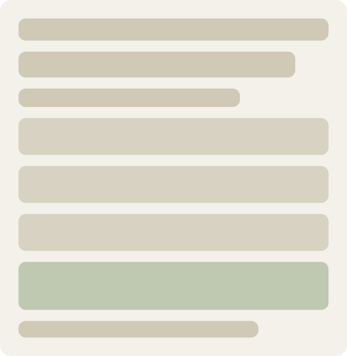 Control wireframe