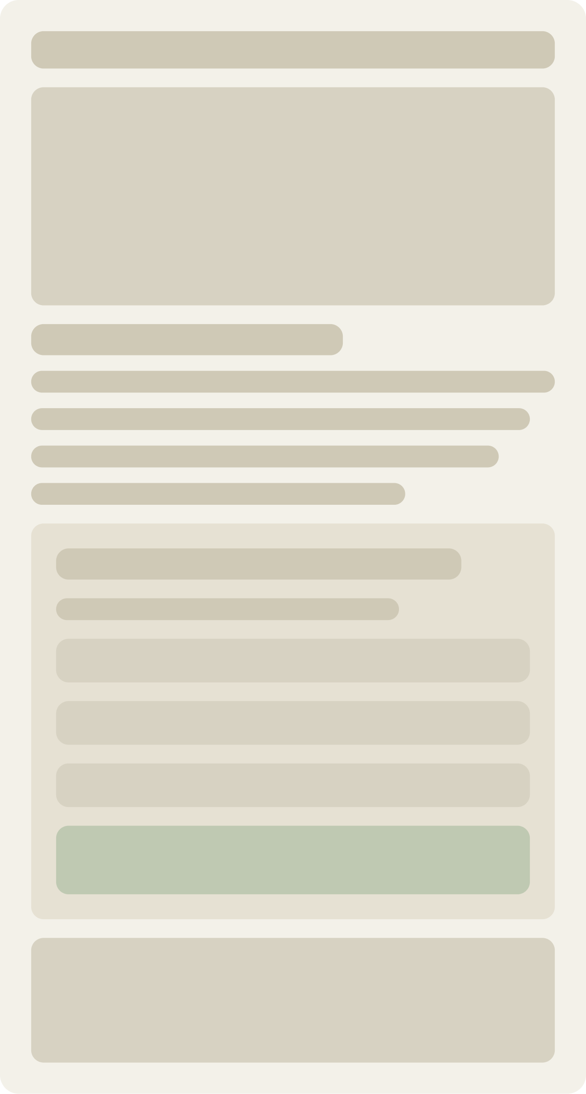 Control wireframe