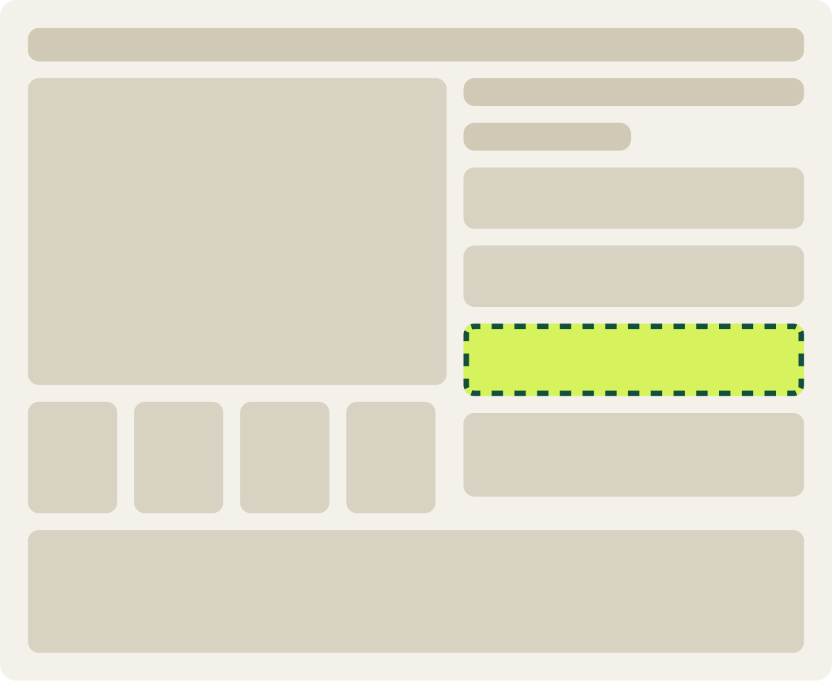 Var A: Add to cart only wireframe