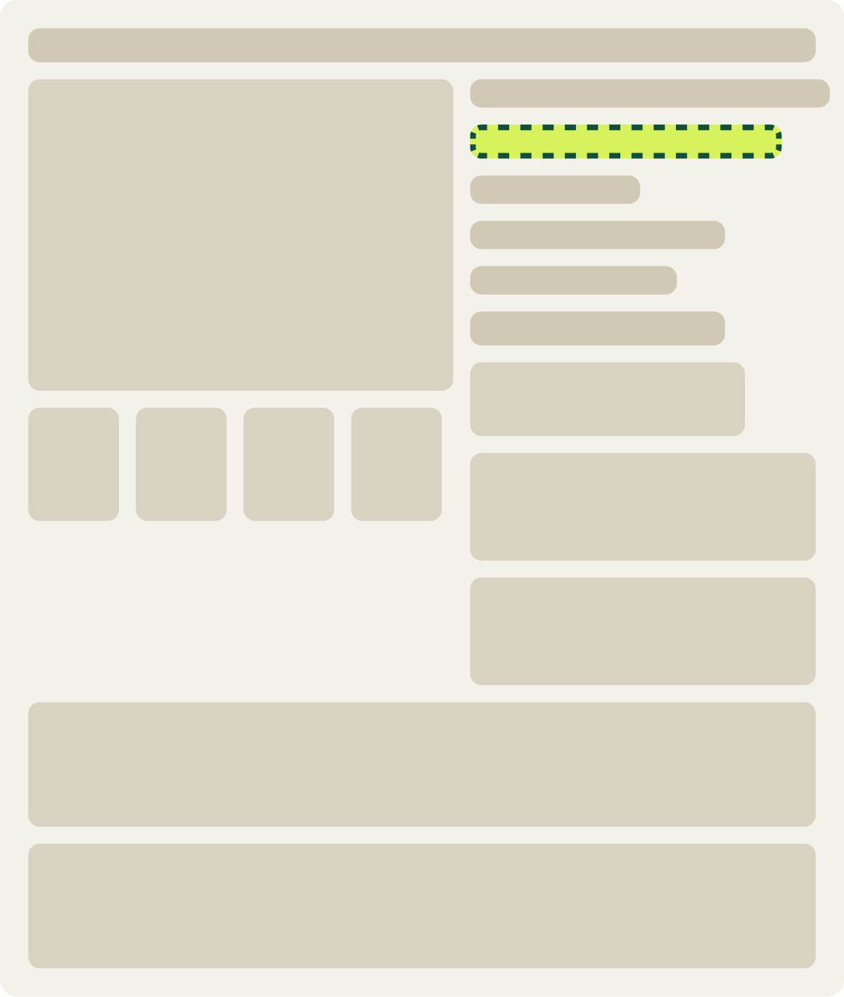 Var A: Medically reviewed callout wireframe