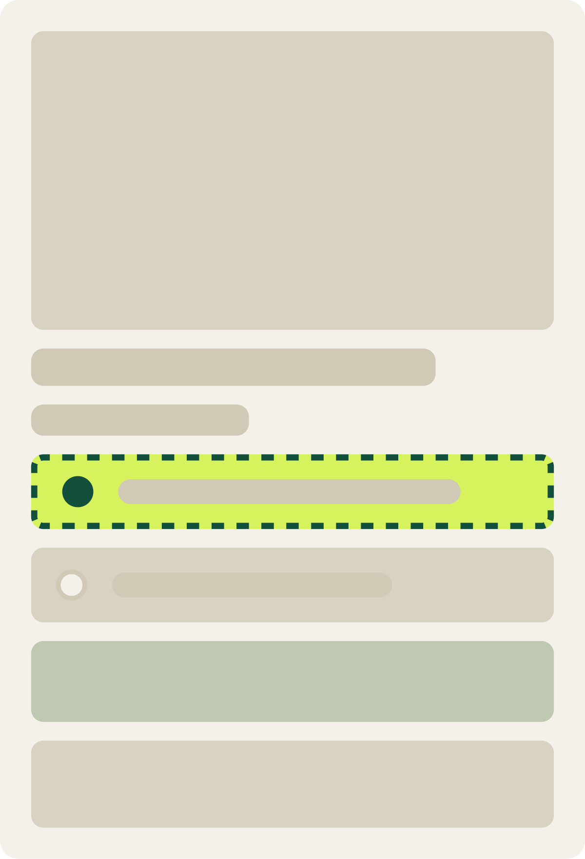 Var A: Subscription preselected wireframe