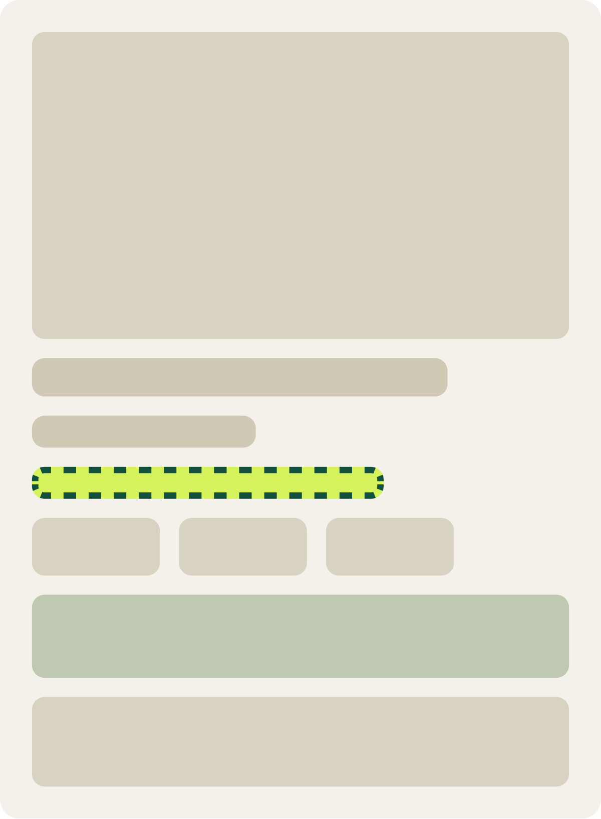 Var A: Almost sold out message wireframe