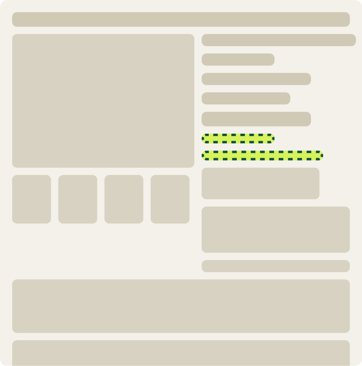 Var A: Stock and shipping wireframe