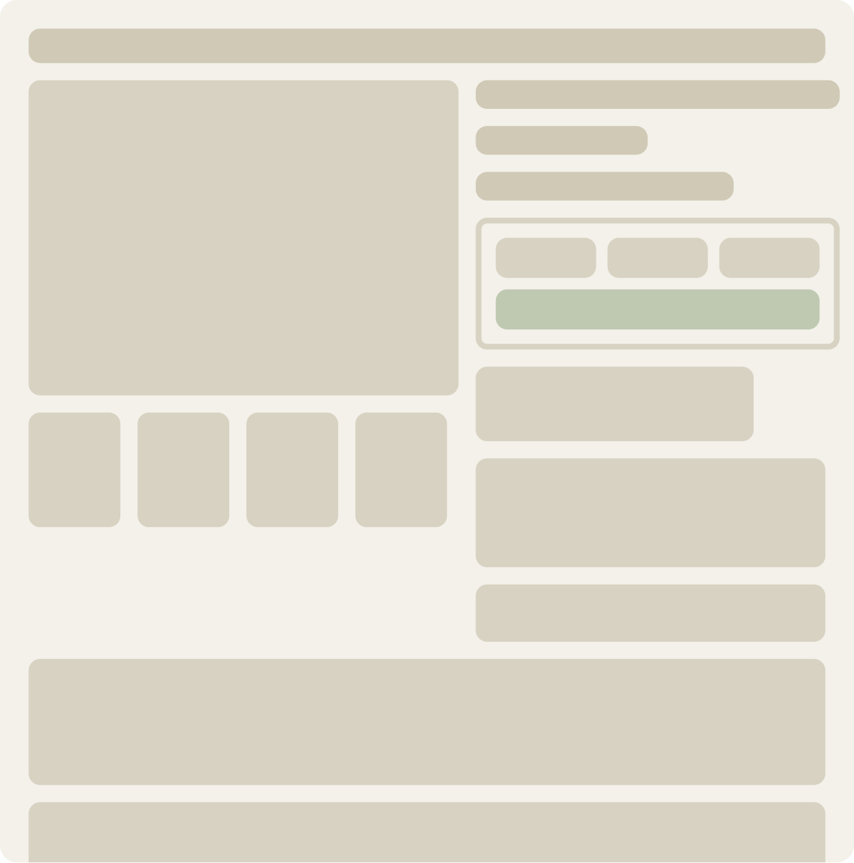 Control wireframe