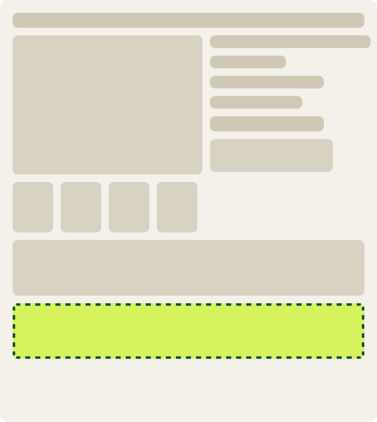 Var A: Value props removed wireframe