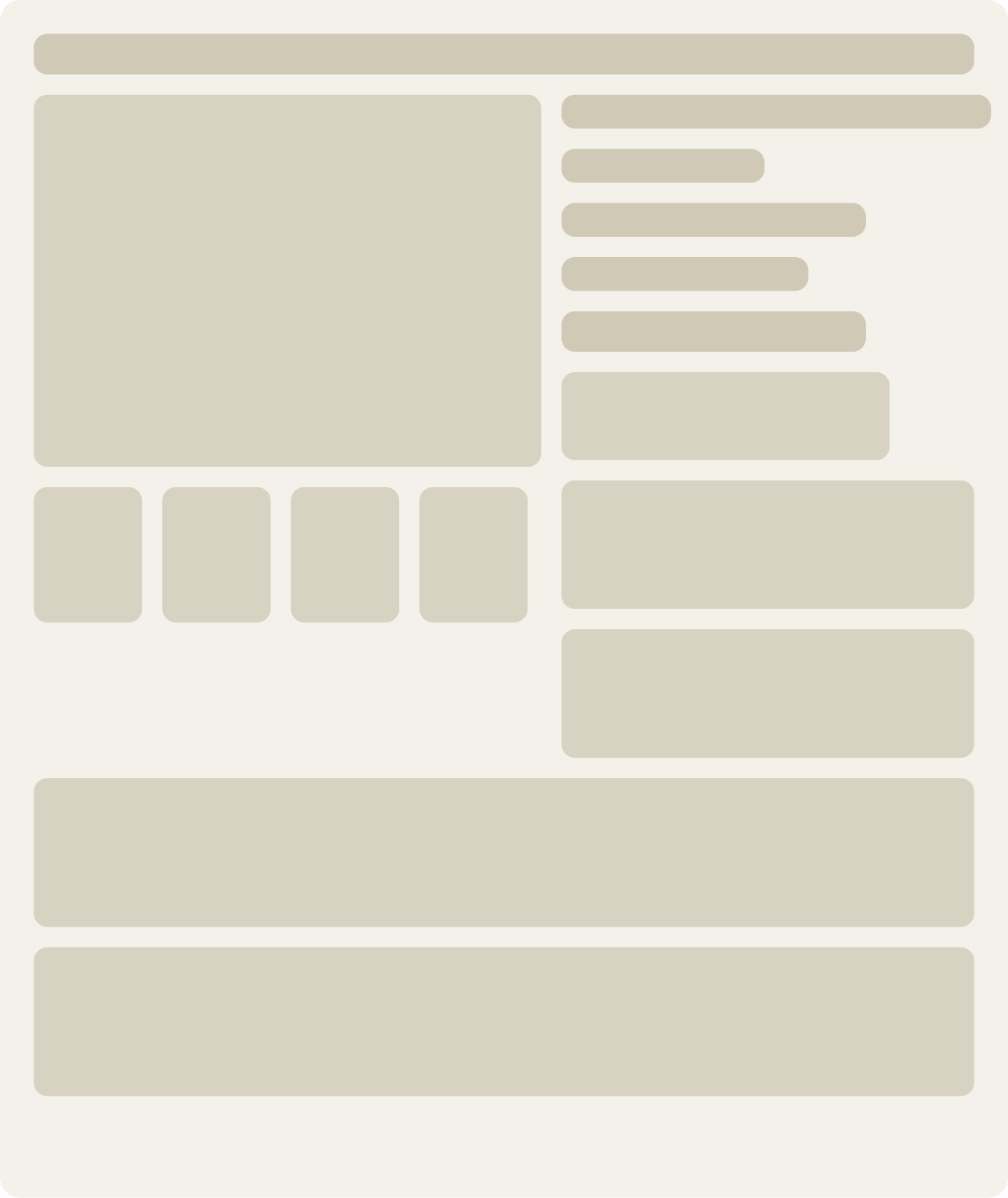 Control wireframe