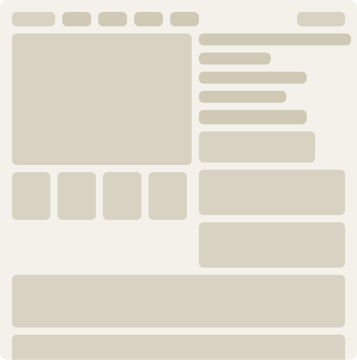 Control wireframe