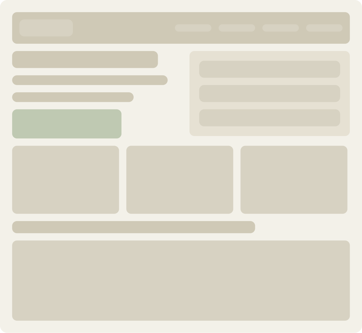 Control wireframe